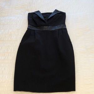 Tt Collection Strapless black dress